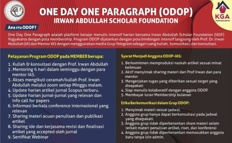 Program Menulis, ODOP (One Day One Paragraph) Batch VII