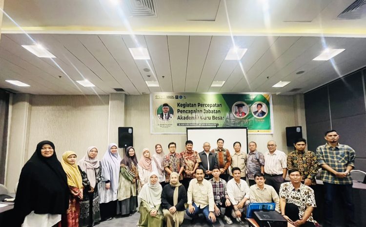 UNRI Undang IA Scholar dalam Kegiatan Percepatan Guru Besar